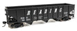 70-Ton AAR 3-Bay Open Hopper - Ready to Run -- Reading #60323-1