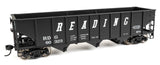 70-Ton AAR 3-Bay Open Hopper - Ready to Run -- Reading #60323-1