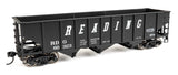 70-Ton AAR 3-Bay Open Hopper - Ready to Run -- Reading #60323-2