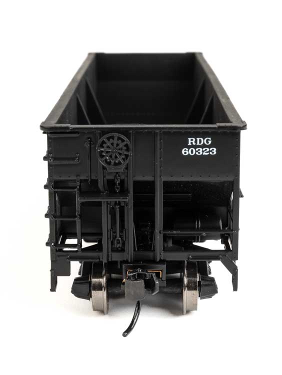 70-Ton AAR 3-Bay Open Hopper - Ready to Run -- Reading #60323-3