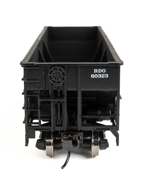 70-Ton AAR 3-Bay Open Hopper - Ready to Run -- Reading #60323-3