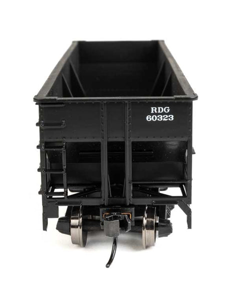 70-Ton AAR 3-Bay Open Hopper - Ready to Run -- Reading #60323-4