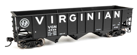 70-Ton AAR 3-Bay Open Hopper - Ready to Run -- Virginian #4598-2