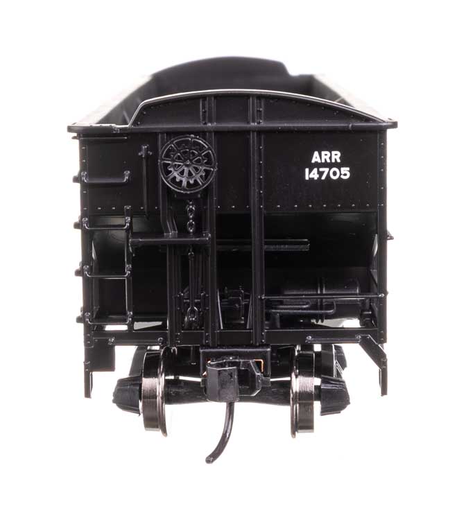 70-Ton AAR 3-Bay Open Hopper - Ready to Run -- Alaska #14705-3