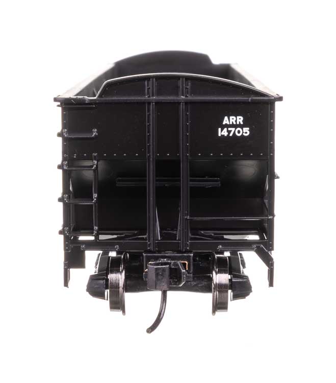 70-Ton AAR 3-Bay Open Hopper - Ready to Run -- Alaska #14705-4