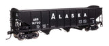 70-Ton AAR 3-Bay Open Hopper - Ready to Run -- Alaska #14720-1