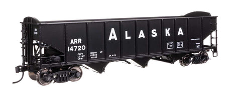 70-Ton AAR 3-Bay Open Hopper - Ready to Run -- Alaska #14720-1