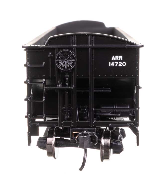 70-Ton AAR 3-Bay Open Hopper - Ready to Run -- Alaska #14720-3