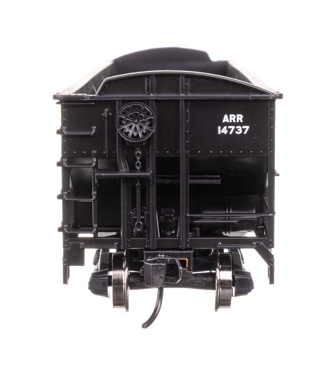 70-Ton AAR 3-Bay Open Hopper - Ready to Run -- Alaska #14737-3