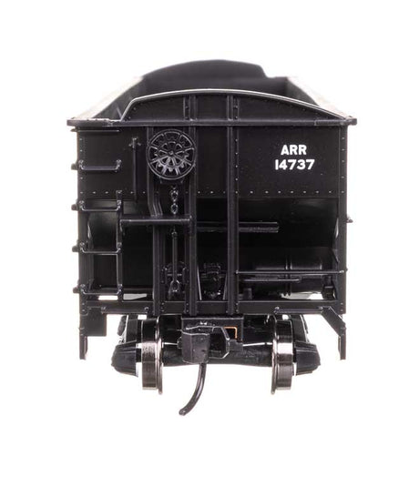 70-Ton AAR 3-Bay Open Hopper - Ready to Run -- Alaska #14737-3