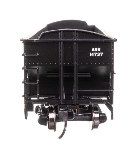 70-Ton AAR 3-Bay Open Hopper - Ready to Run -- Alaska #14737-4