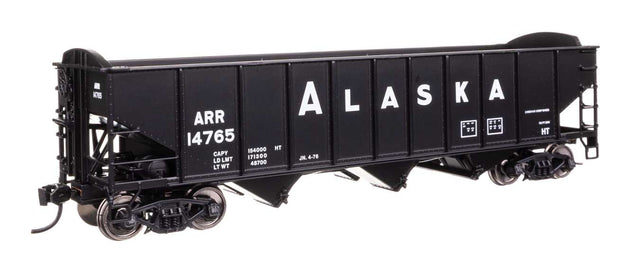 70-Ton AAR 3-Bay Open Hopper - Ready to Run -- Alaska #14765-1