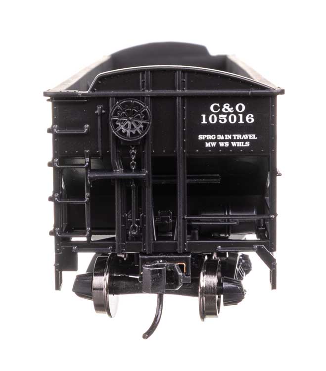 70-Ton AAR 3-Bay Open Hopper - Ready to Run -- Chesapeake & Ohio #105016-3