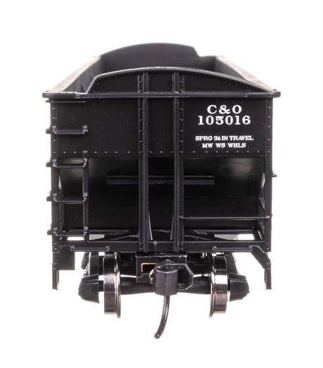 70-Ton AAR 3-Bay Open Hopper - Ready to Run -- Chesapeake & Ohio #105016-4
