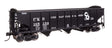 70-Ton AAR 3-Bay Open Hopper - Ready to Run -- Chesapeake & Ohio #105134-1