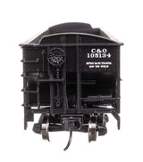 70-Ton AAR 3-Bay Open Hopper - Ready to Run -- Chesapeake & Ohio #105134-3