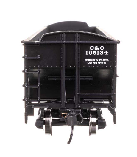 70-Ton AAR 3-Bay Open Hopper - Ready to Run -- Chesapeake & Ohio #105134-4
