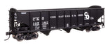 70-Ton AAR 3-Bay Open Hopper - Ready to Run -- Chesapeake & Ohio #105192-1