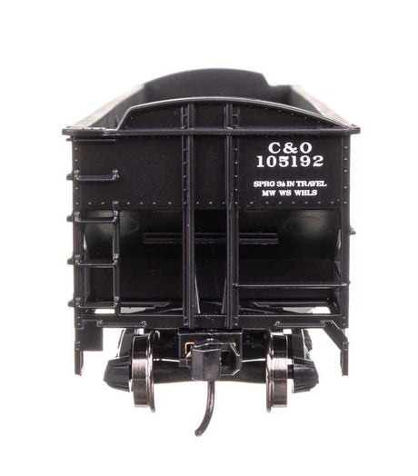 70-Ton AAR 3-Bay Open Hopper - Ready to Run -- Chesapeake & Ohio #105192-4