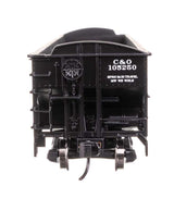 70-Ton AAR 3-Bay Open Hopper - Ready to Run -- Chesapeake & Ohio #105250-3