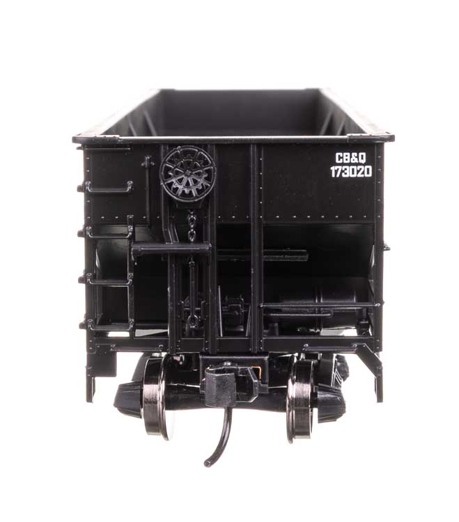 70-Ton AAR 3-Bay Open Hopper - Ready to Run -- Chicago, Burlington & Quincy #173020-3