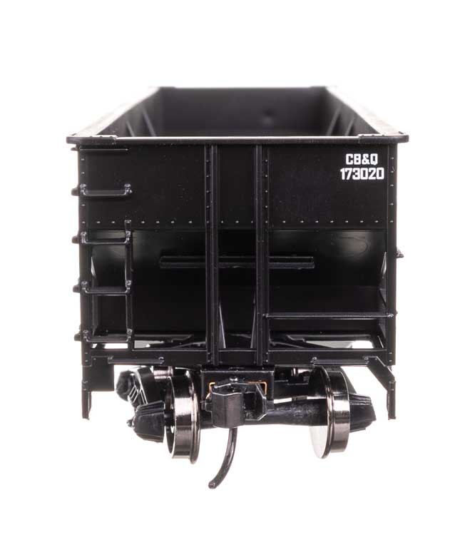 70-Ton AAR 3-Bay Open Hopper - Ready to Run -- Chicago, Burlington & Quincy #173020-4