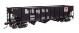 70-Ton AAR 3-Bay Open Hopper - Ready to Run -- Chicago, Burlington & Quincy #173037-2
