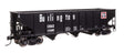 70-Ton AAR 3-Bay Open Hopper - Ready to Run -- Chicago, Burlington & Quincy #173089-1
