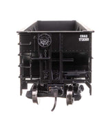 70-Ton AAR 3-Bay Open Hopper - Ready to Run -- Chicago, Burlington & Quincy #173089-3