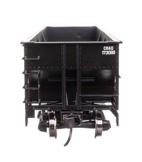 70-Ton AAR 3-Bay Open Hopper - Ready to Run -- Chicago, Burlington & Quincy #173089-4