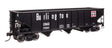 70-Ton AAR 3-Bay Open Hopper - Ready to Run -- Chicago, Burlington & Quincy #173141-1