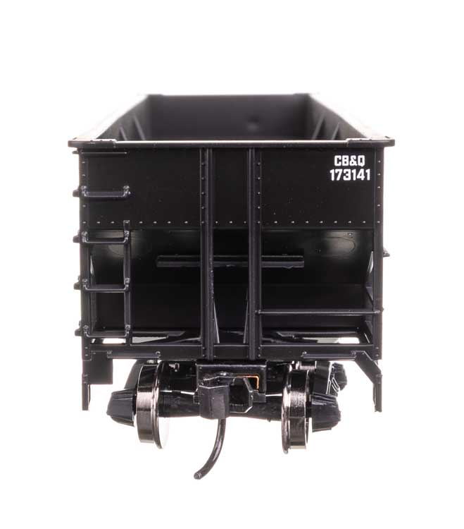 70-Ton AAR 3-Bay Open Hopper - Ready to Run -- Chicago, Burlington & Quincy #173141-4