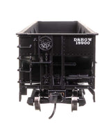 70-Ton AAR 3-Bay Open Hopper - Ready to Run -- Denver & Rio Grande Western #18900-3