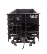70-Ton AAR 3-Bay Open Hopper - Ready to Run -- Denver & Rio Grande Western #18962-3