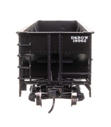 70-Ton AAR 3-Bay Open Hopper - Ready to Run -- Denver & Rio Grande Western #18962-4