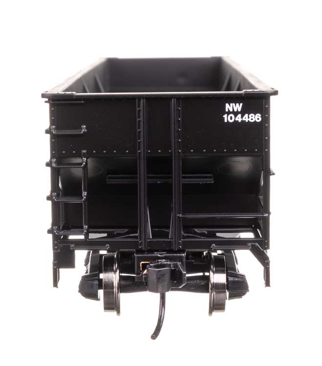 70-Ton AAR 3-Bay Open Hopper - Ready to Run -- Norfolk & Western #104486-4