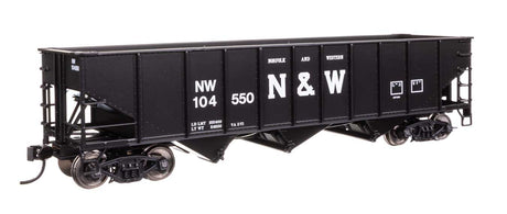 70-Ton AAR 3-Bay Open Hopper - Ready to Run -- Norfolk & Western #104550-2