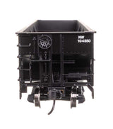 70-Ton AAR 3-Bay Open Hopper - Ready to Run -- Norfolk & Western #104550-3