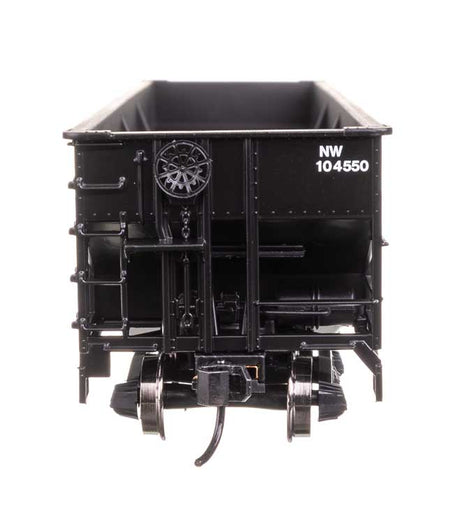 70-Ton AAR 3-Bay Open Hopper - Ready to Run -- Norfolk & Western #104550-3