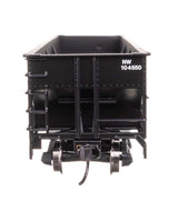 70-Ton AAR 3-Bay Open Hopper - Ready to Run -- Norfolk & Western #104550-4