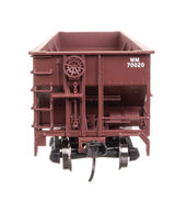 70-Ton AAR 3-Bay Open Hopper - Ready to Run -- Western Maryland #70020-3