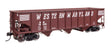 70-Ton AAR 3-Bay Open Hopper - Ready to Run -- Western Maryland #70036-1