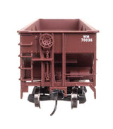 70-Ton AAR 3-Bay Open Hopper - Ready to Run -- Western Maryland #70036-3