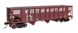 70-Ton AAR 3-Bay Open Hopper - Ready to Run -- Western Maryland #70097-1