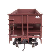 70-Ton AAR 3-Bay Open Hopper - Ready to Run -- Western Maryland #70097-4