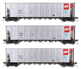 50' RD-4 Hopper 3-Pack - Ready to Run -- Alliant Energy IESX #1007, 1038, 1061-1