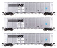 50' RD-4 Hopper 3-Pack - Ready to Run -- Norfolk Southern #390501, 390508, 390515-1