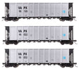 50' RD-4 Hopper 3-Pack - Ready to Run -- Virginia Power VAPX #98022, 98052, 98155-1