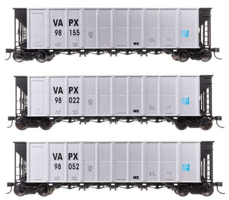 50' RD-4 Hopper 3-Pack - Ready to Run -- Virginia Power VAPX #98022, 98052, 98155-1