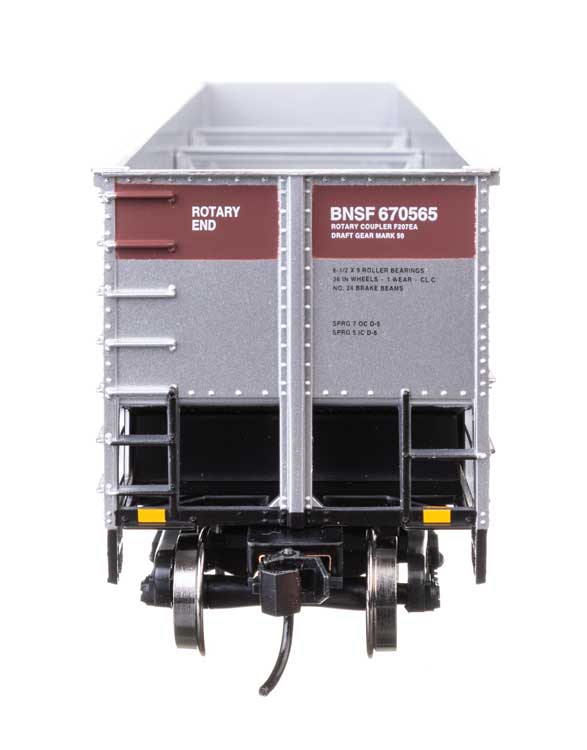 50' Bethgon Coalporter Gondola  - Ready to Run -- BNSF #670565-4